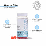 Known Nutrition vegan omega 369 gummies 60 count - British product