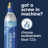SodaStream Quick Connect CO2 gas cylinder 60L - British product