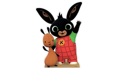 Argos Bing and Flop Star Mini Cardboard Cutout Party Decoration- Buy online at McGrocer