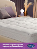 Silentnight White Deep Sleep Ultimate 1000 Extra Deep Mattress Topper