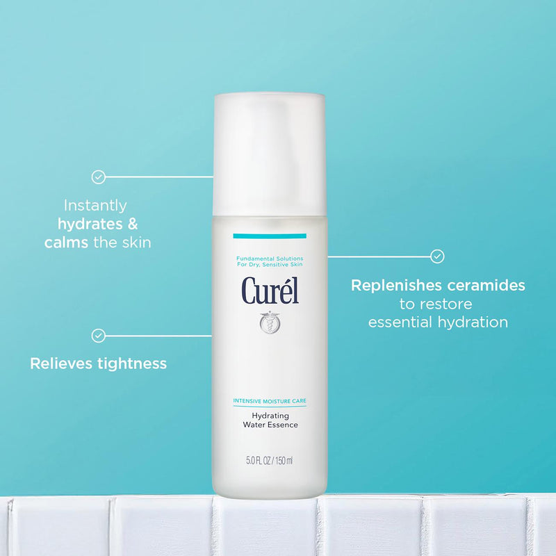 Curél water essence for dry sensitive skin 150ml, imported from the UK