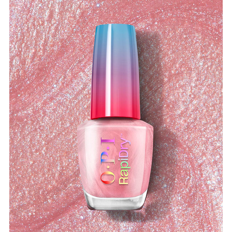 OPI RapiDry Quick Dry Lacquer in Flash N' Flirty - British product