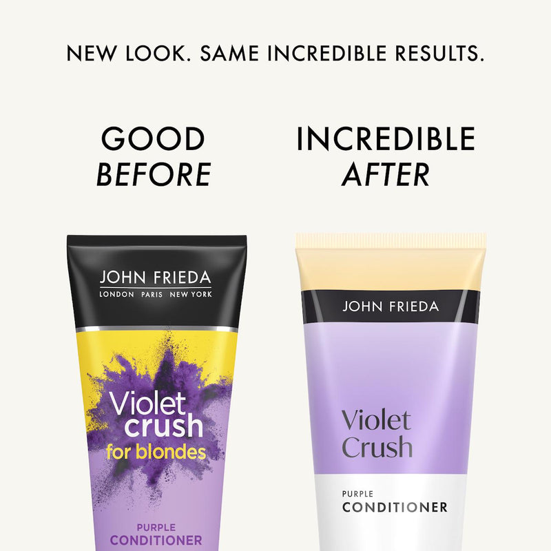 John Frieda Violet Crush Purple Conditioner 250ml, imported from the UK