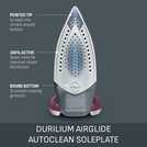 Tefal Utraglide Plus FV5872G0 steam iron (British brand)