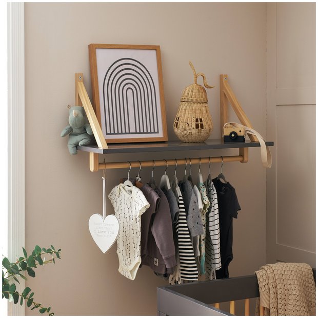 Obaby Maya Shelving Unit Slate 4.5kg, imported from the UK