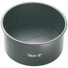 Masterclass round carbon steel cake tin 15cm, imported from the UK