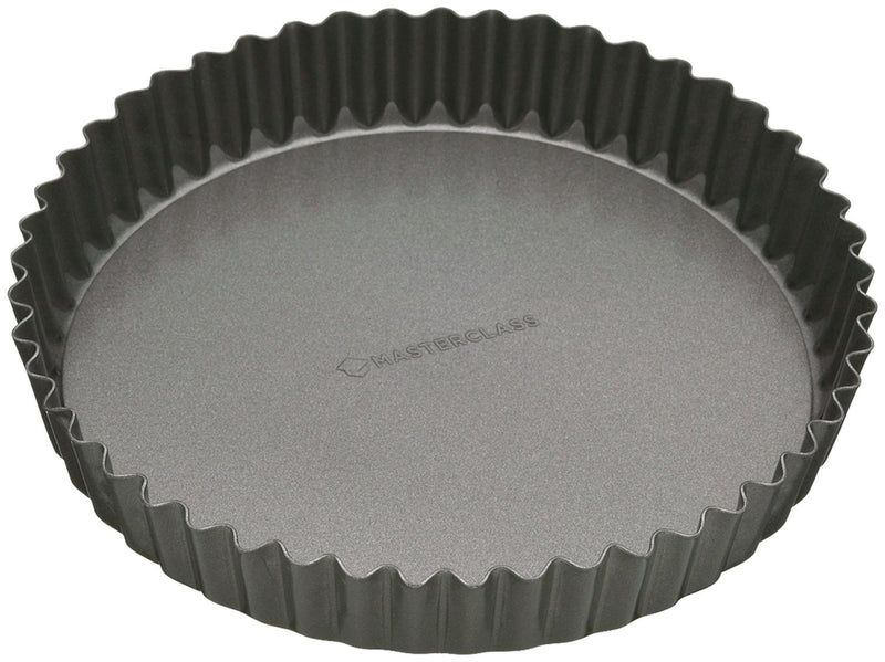 MasterClass 23cm non-stick fluted flan tin, imported from the UK