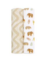 Next aden + anais Animal Print Essentials Tanzania Muslin Baby Blankets 2 Pack- Buy online at McGrocer