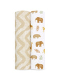 aden anais animal print baby blankets 2 pack - British product