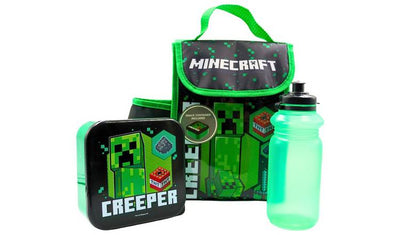 Argos Minecraft My First Lunch Bag and Bottle Set 700ml- Buy online at McGrocer