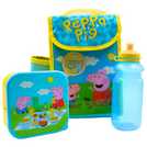 Peppa Pig lunch bag and bottle set 580ml, imported from the UK