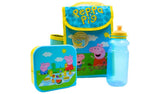 Argos Peppa Pig My First Lunch Bag Set with Bottle and Snack Container 580ml- Buy online at McGrocer