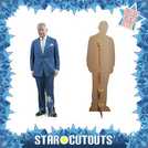Star Cutouts King Charles blue suit life-size cardboard cutout (British brand)