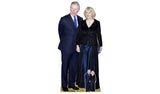 Argos Star Cutouts King Charles Queen Camilla Lifesize Cardboard Cutout- Buy online at McGrocer