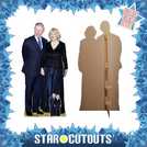 Star Cutouts King Charles Queen Camilla lifesize cardboard cutout (British brand)
