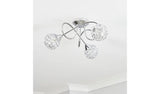 BHS Orchid ceiling light silver 42cm diameter - British product