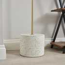 BHS Fleur 3 Light Gold Floor Lamp - British product