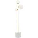 BHS Fleur 3 Light Gold Floor Lamp - British product