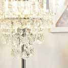 BHS Monroe silver table lamp - British product