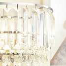 BHS Monroe silver table lamp - British product