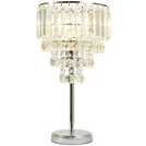 BHS Monroe silver table lamp - British product
