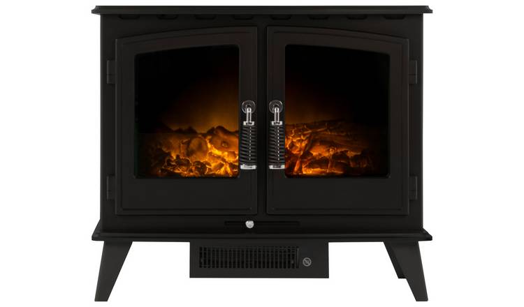 Adam Woodhouse Electric Stove-Black