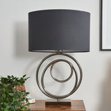 BHS Helix Silver Table Lamp - British product