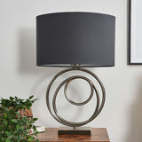 BHS Helix Silver Table Lamp - British product