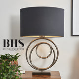 BHS Helix Silver Table Lamp - British product