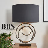 BHS Helix Silver Table Lamp - British product