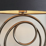 BHS Helix Silver Table Lamp - British product