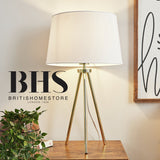 BHS Louisa Large Brass Table Lamp - British product