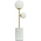 BHS gold table lamp H54cm x 16cm diameter - British product
