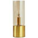 BHS Tyrrel table lamp brass finish 29.5cm height - British product