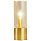 BHS Tyrrel table lamp brass finish 29.5cm height - British product