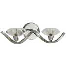 BHS Scorpio Silver glass wall light 36cm diameter - British product