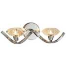 BHS Scorpio Silver glass wall light 36cm diameter - British product