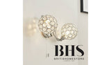 BHS Orchid Alice chrome glass wall light - British product