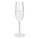 Plastic prosecco glasses pack of 4, imported from the UK