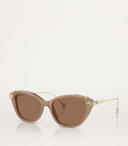 Swarovski SK6010 cat eye sunglasses with crystal embellishment, imported from the UK