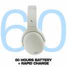 Skullcandy Crusher ANC 2 Sensory Bass Headphones Off White (British brand)