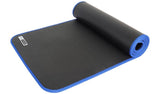 Pro Fitness 10mm NBR yoga exercise mat black, UK version