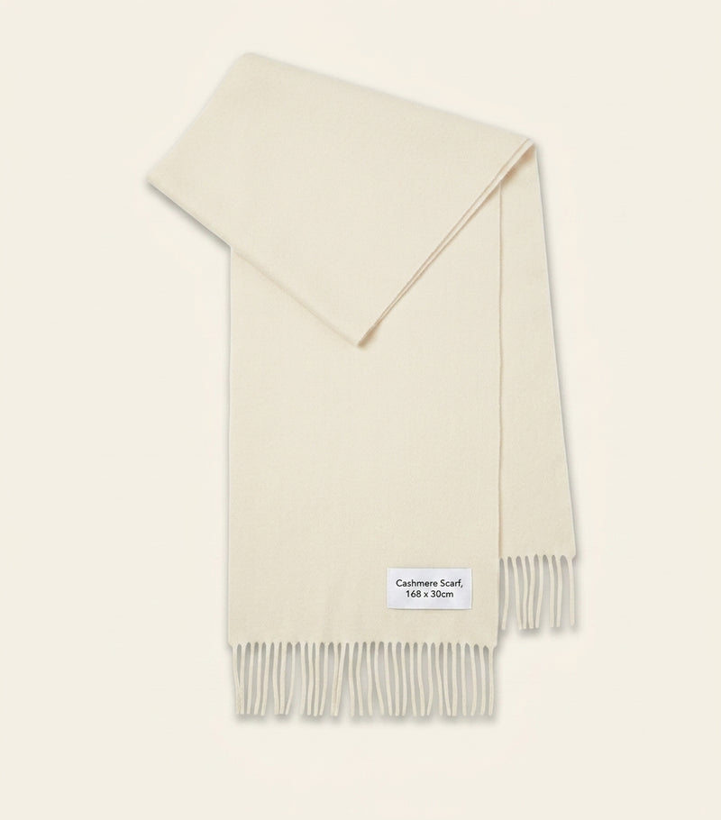 Burberry cashmere check scarf (British brand)