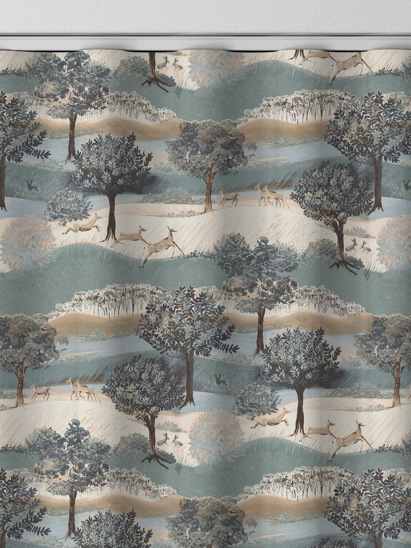 Laura Ashley Jade Green Hartington curtains made to measure, imported from the UK