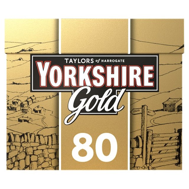 Yorkshire Gold Teabags   80 per pack GOODS M&S