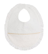 Harrods Tartine et Chocolat Cotton Lamé-Stripe Bib- Buy online at McGrocer