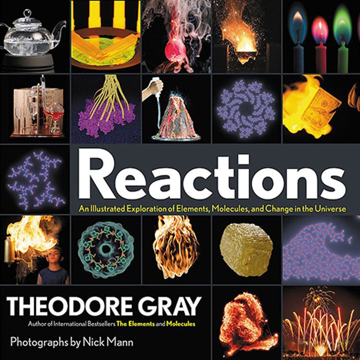 Theodore Gray chemistry books trilogy (British brand)