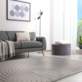 Asiatic Hague Silver Wool Rug, UK version