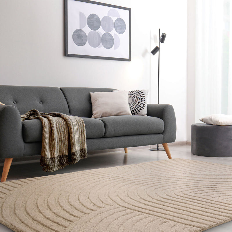 Asiatic Hague Sand wool rug, UK version