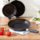 Costco UK BergHOFF Eurocast Non-Stick Frying Pan Set (3 Piece: 20cm, 24cm, 28cm)- Buy online at McGrocer